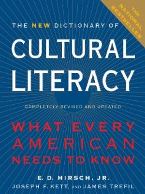 cover image of The New Dictionary of Cultural Literacy